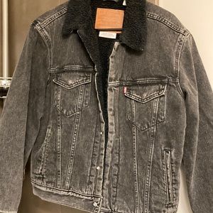 Levi’s Sherpa Denim Jacket - Men’s Small